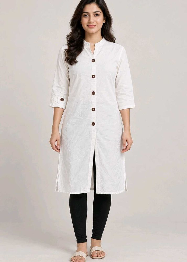 Classic White Kurta
