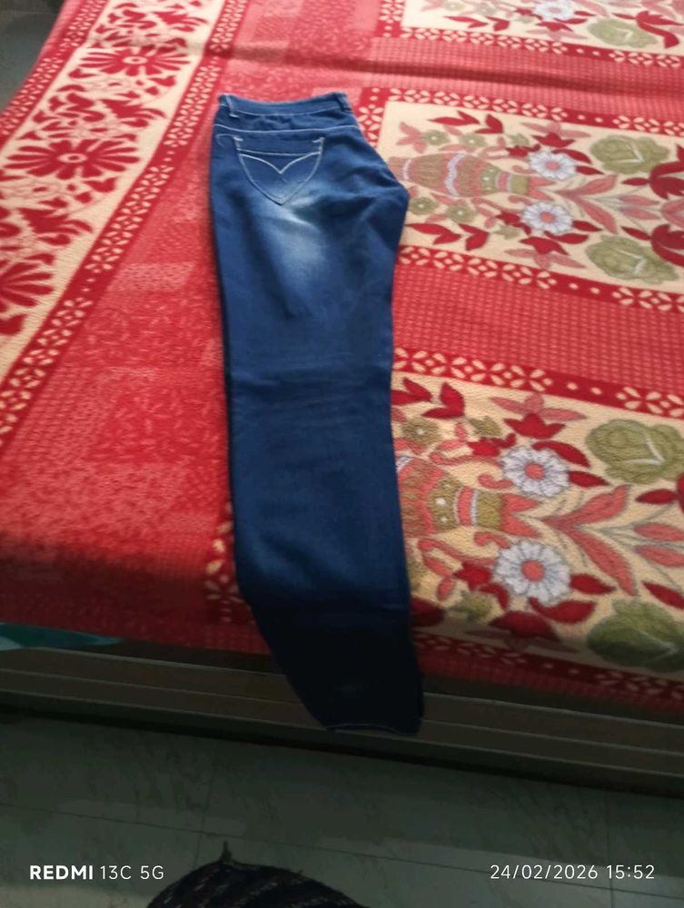 Stylish Blue Denim Jeans