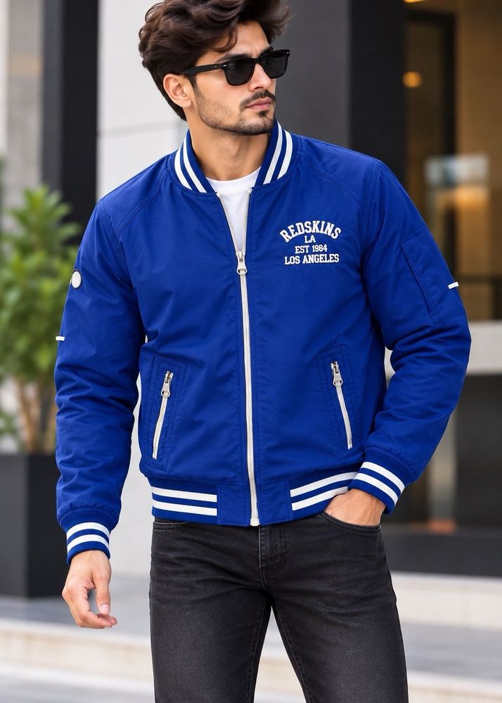 Redskins Blue Bomber Jacket