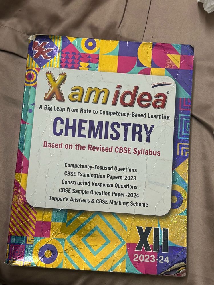 Class 12 Chemistry Exam Prep Book