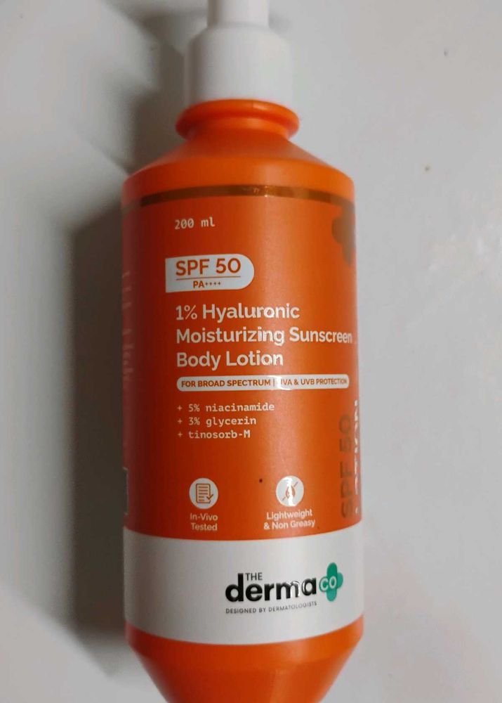 The Derma Co. SPF 50 Body Lotion