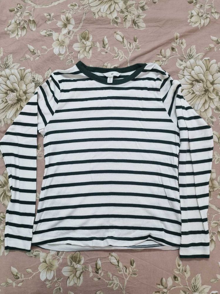 Striped Long Sleeve Tee