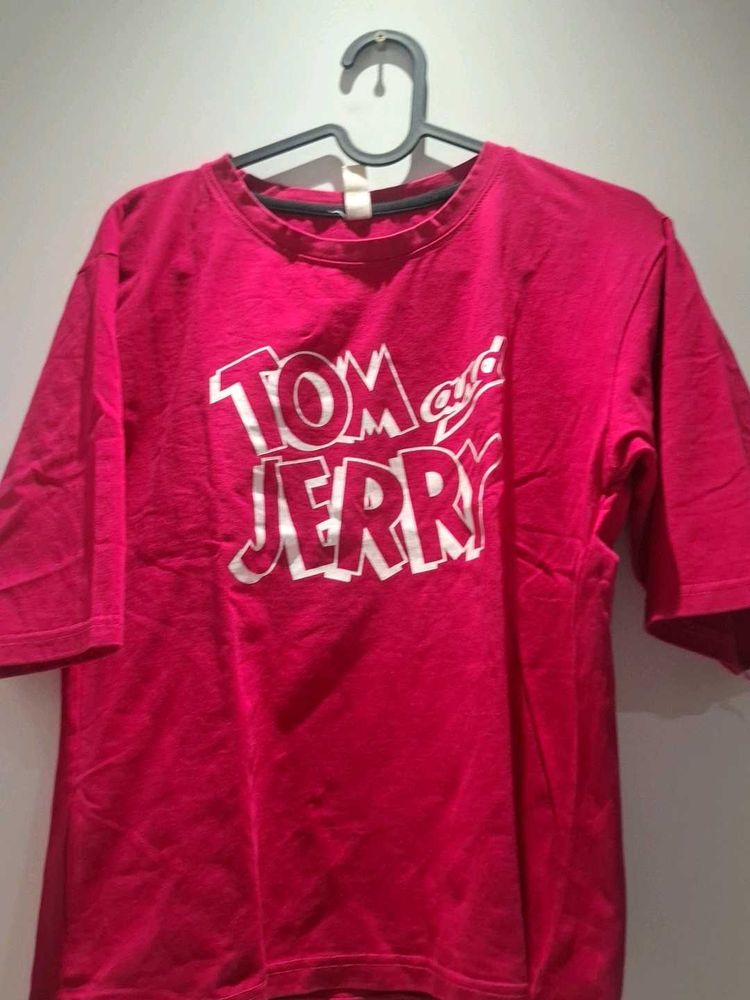 Pink Tom &amp; Jerry T-Shirt