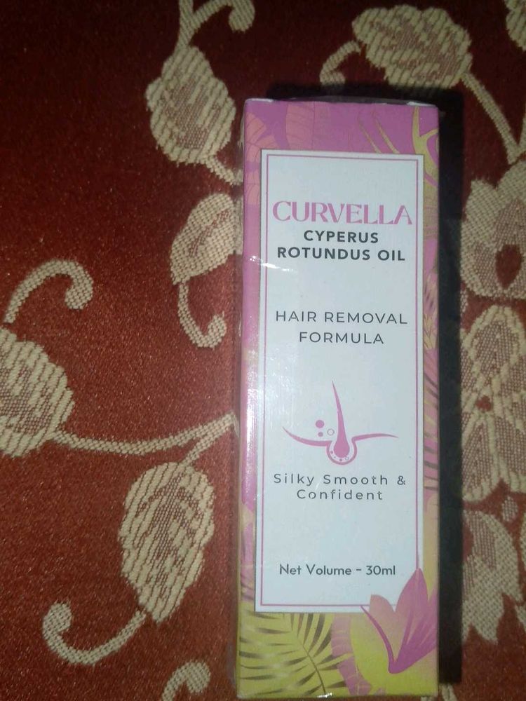 Curvella Cyperus Rotundus Oil Hair Removal