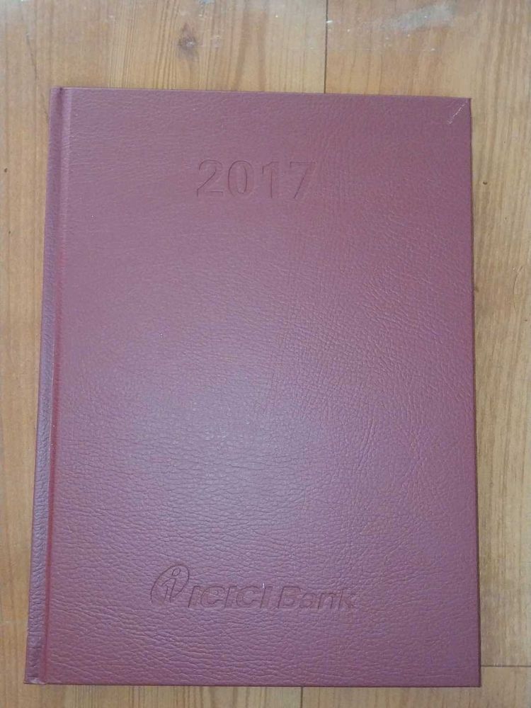 Combo ICICI Bank 2016 and 2018 Diary