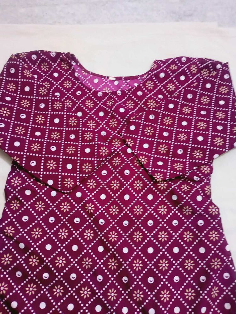 Elegant Printed Kurta