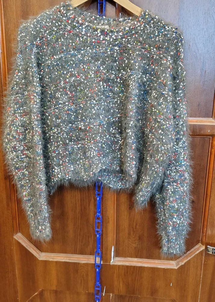Cozy Multi-Color Textured Sweater
