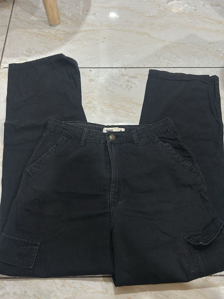 Black Cargo Pants