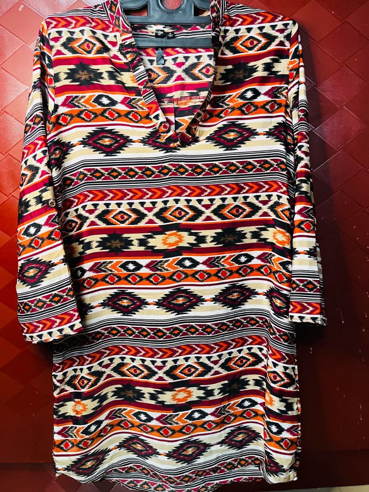 Boho Print Kurta