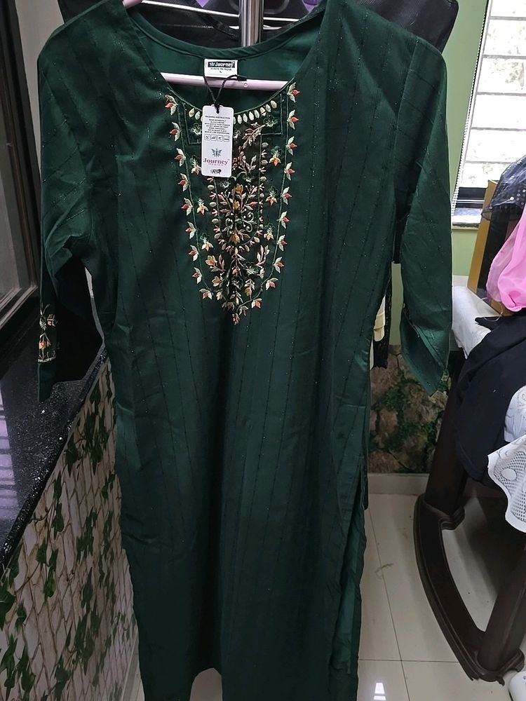 Kurti set with Dupatta and Pant