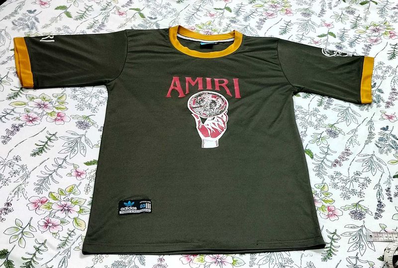 ADIDAS T-SHIRT (OLIVE GREEN)