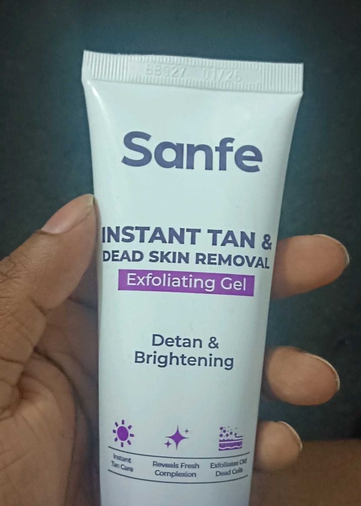 Sanfe Detan &amp; Brightening Exfoliating Gel