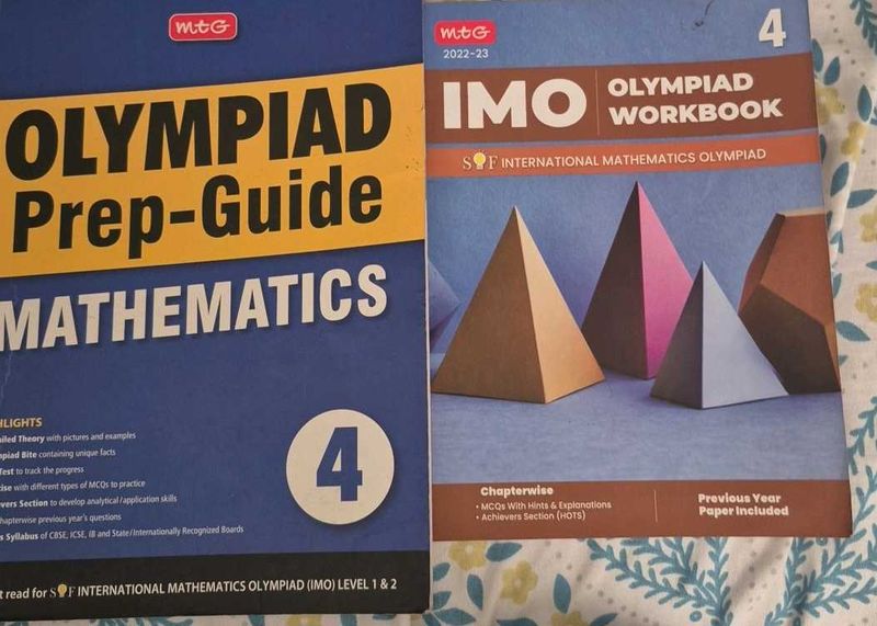 Olympiad Prep Guide &amp; Workbook for Class 4