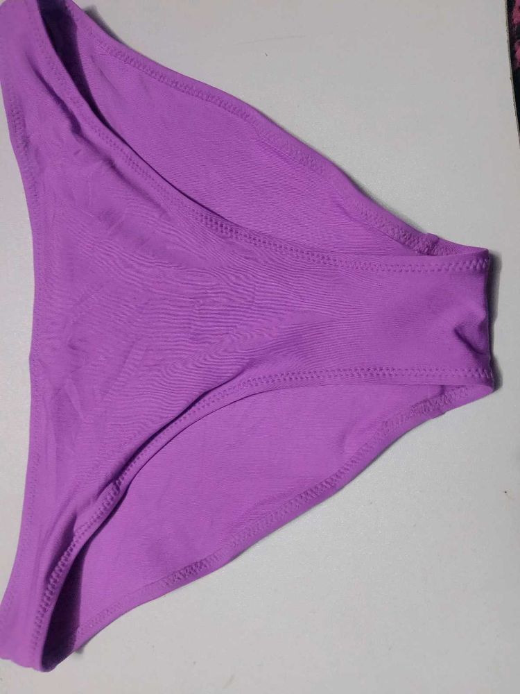 Vibrant Purple Bikini Bottom
