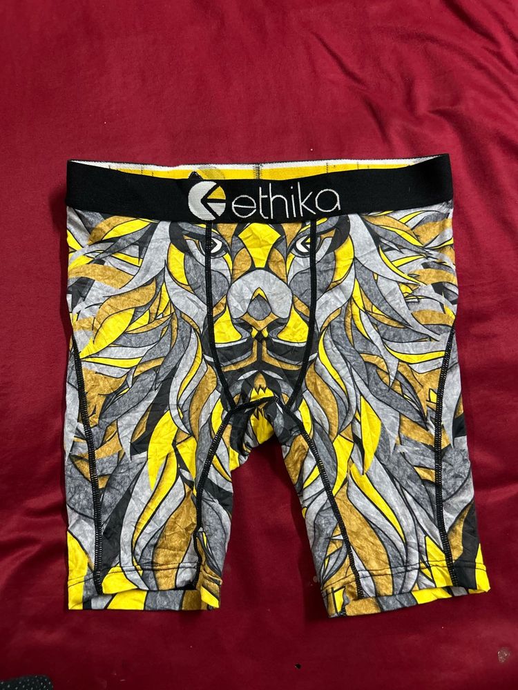 Ethika Lion Print Boxer Briefs