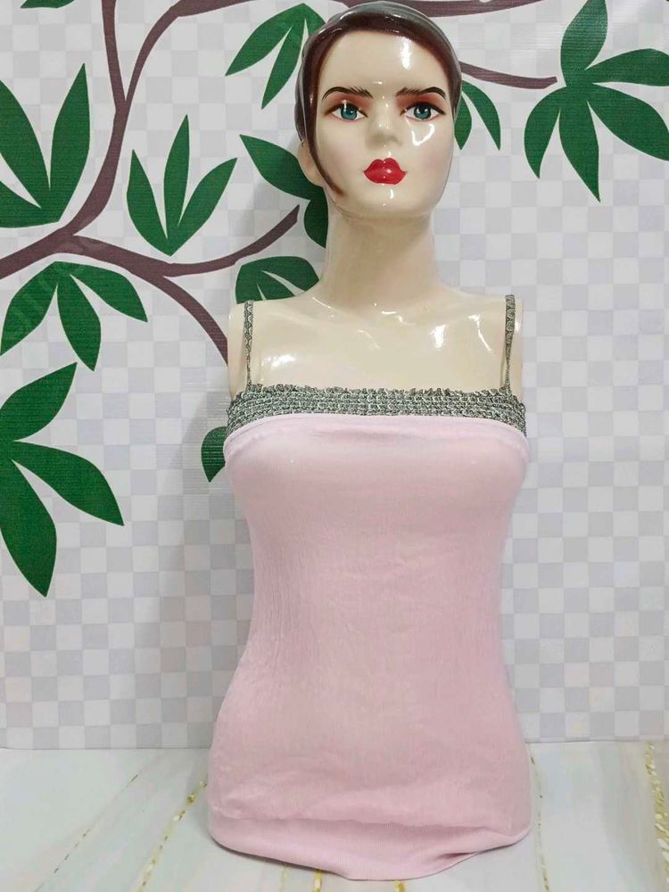 (600)Cute Pink Tank Top