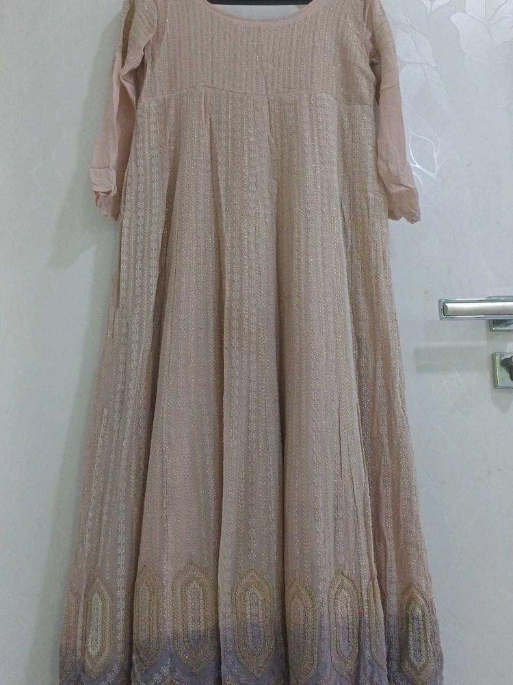 Elegant Pastel Maxi Dress