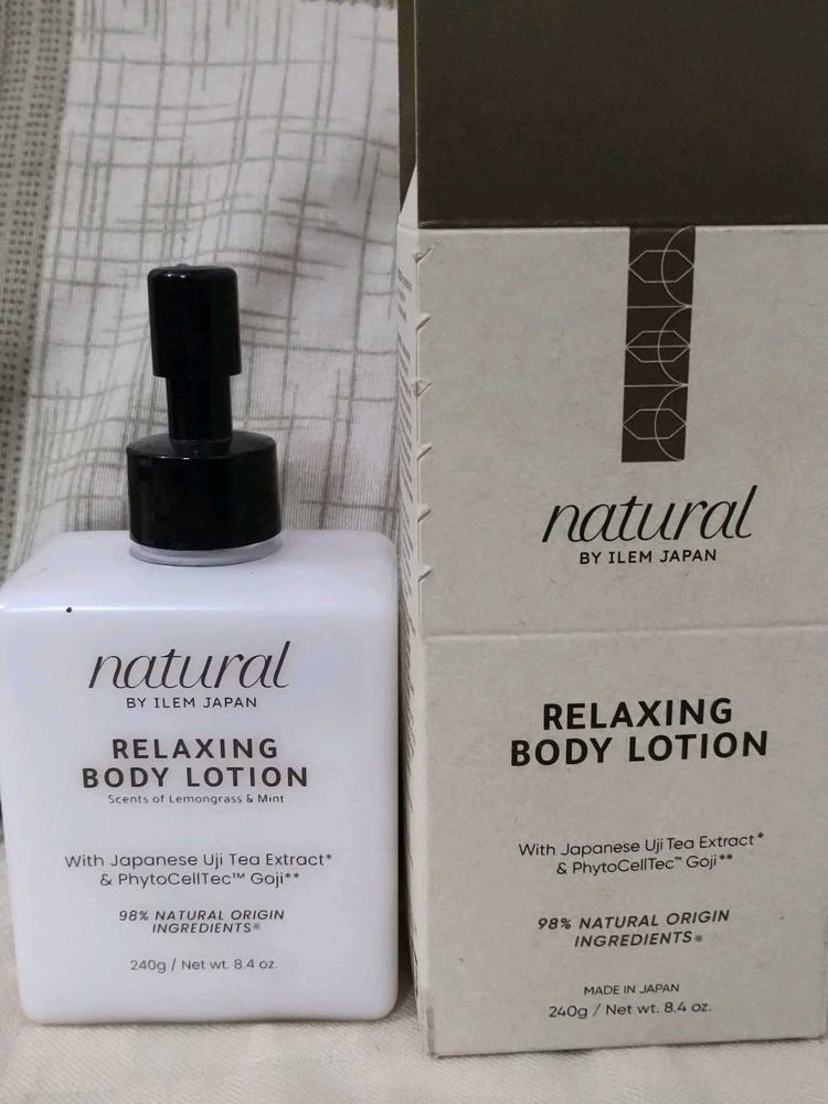 Ilem Japan Natural Relaxing Body Lotion