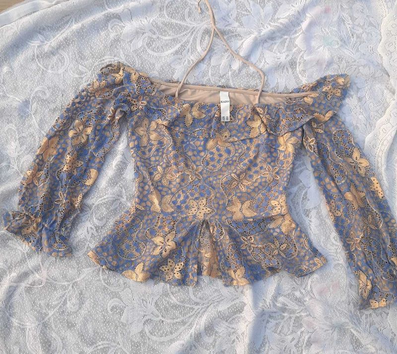 Kazo offshoulder classic top