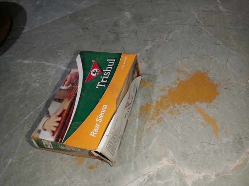 Trishul Raw Sienna Color Box