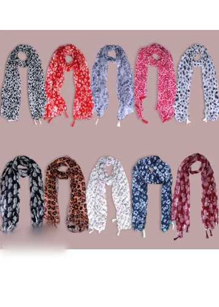 Fashionable women scarfs pack of 8