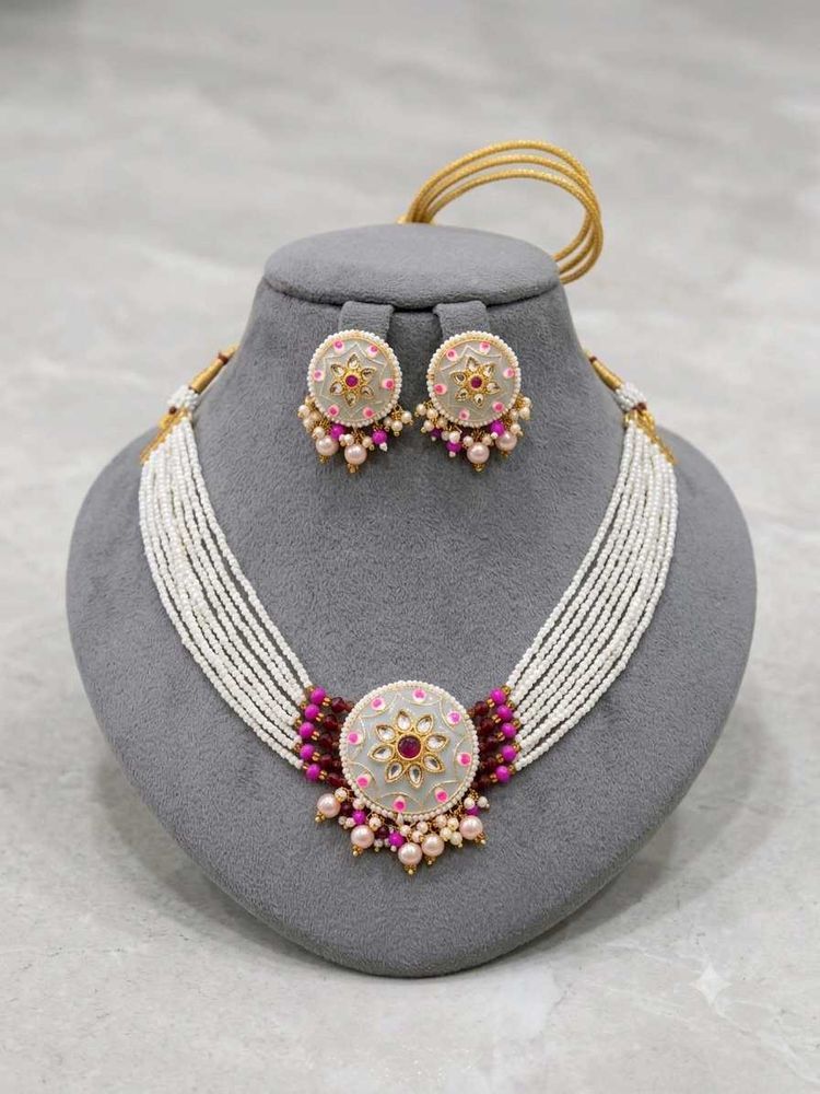 Designer Necklace &amp; Earring Set
