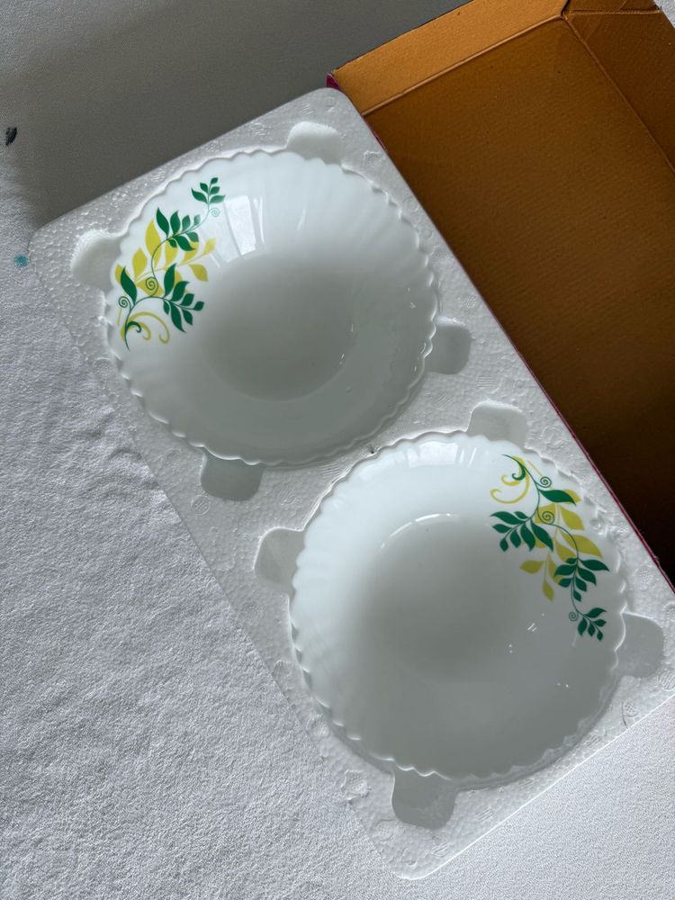 ⭐️Borosil Larah Fluted Multi Bowl Set