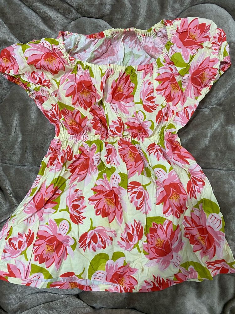 Floral Print Top