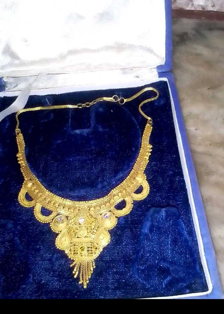 2gm Gold Plated Necklace Rani haar