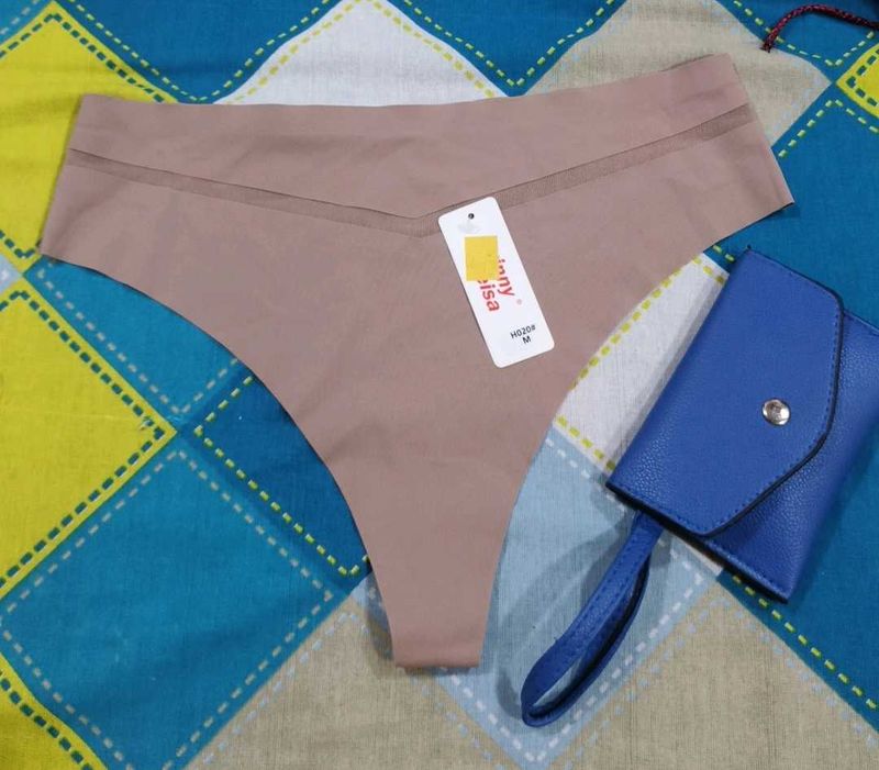 Seamless Thong Panty high waist