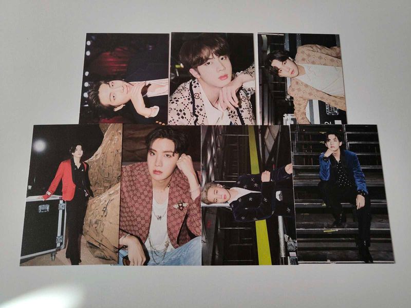 BTS DIGICODE POSTCARDS SET