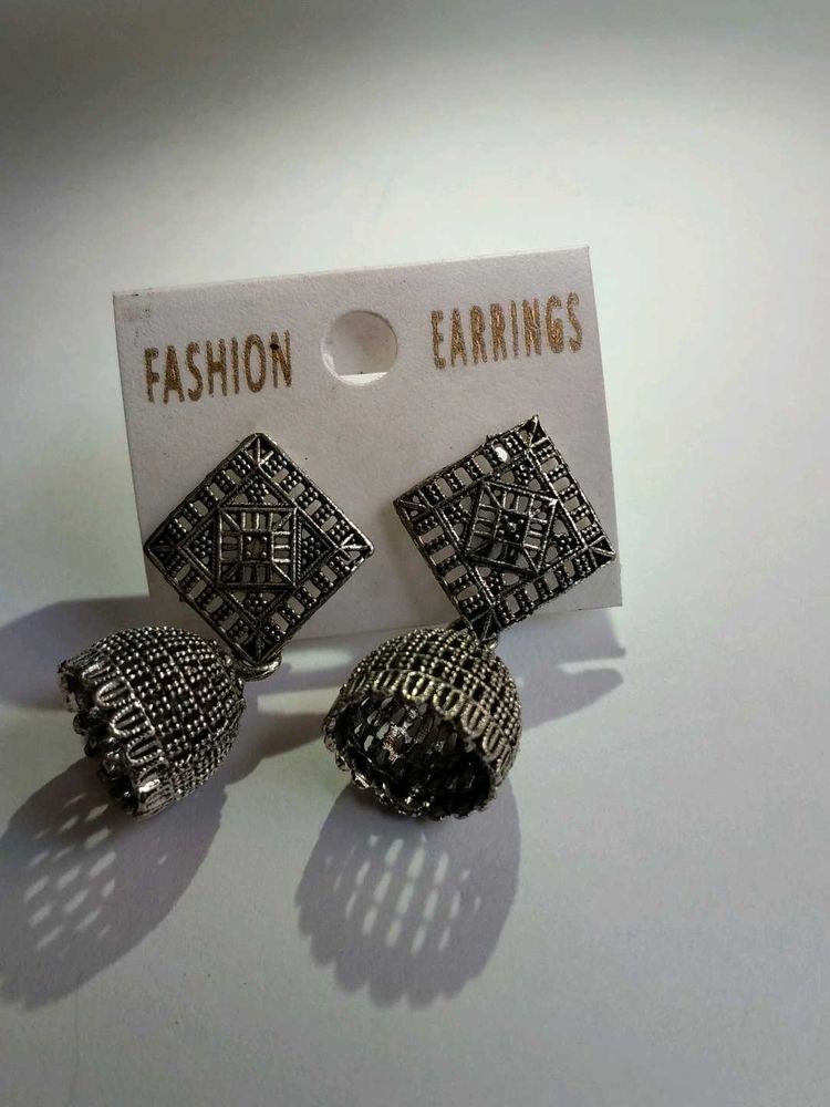 Indian Ethnic Jhumka Earrings