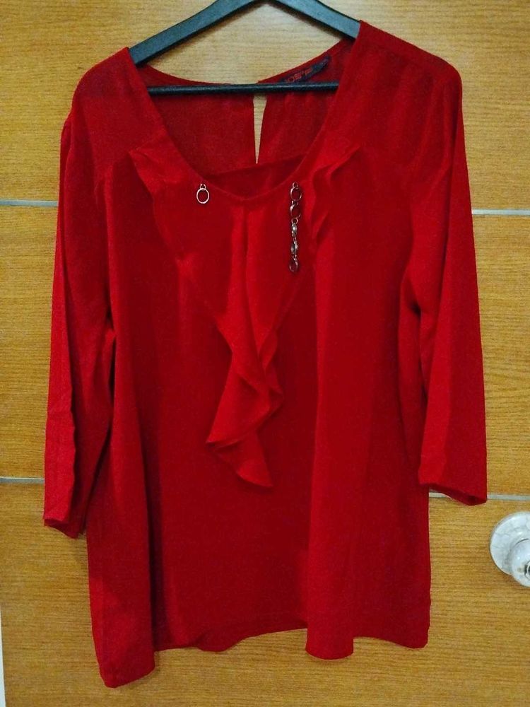 Hot Red Tunic
