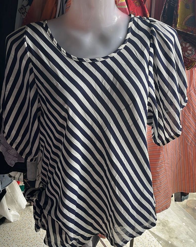Striped Casual Top