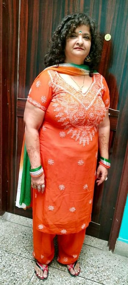 PLUS SIZE Heavy Chikankari work kurta dupatta
