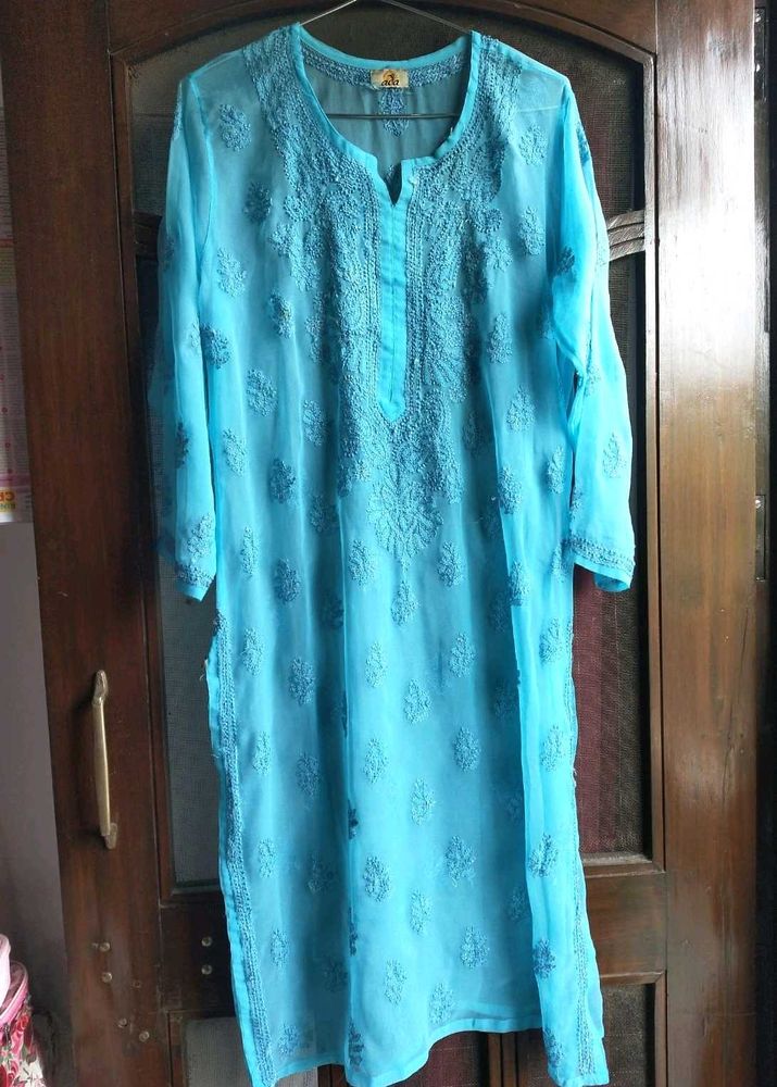 ADA Embroidered Georgette Kurti
