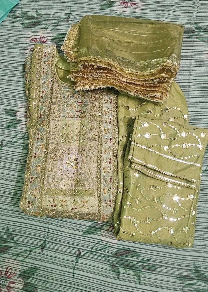 Designer Embellished Kurta Set