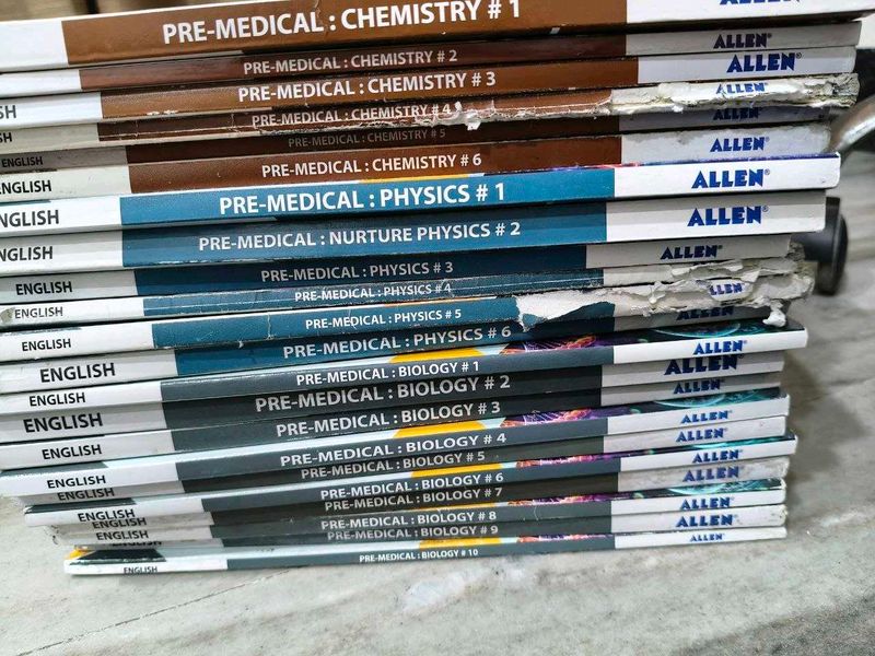Complete Allen NEET Study Material Set