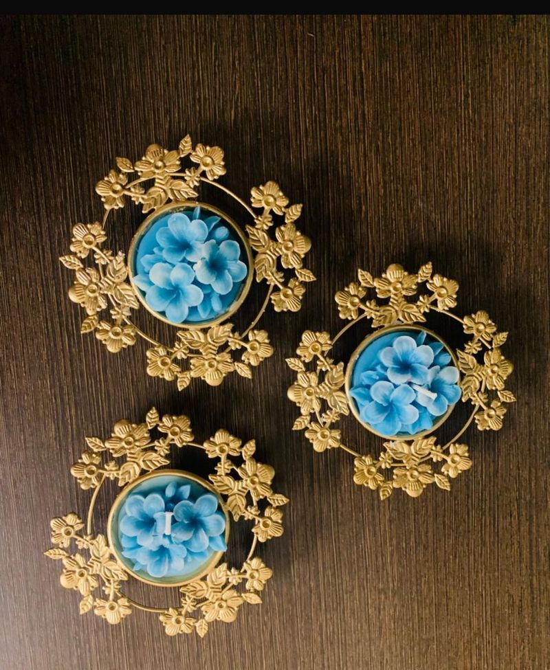 Floral Tealight Holders