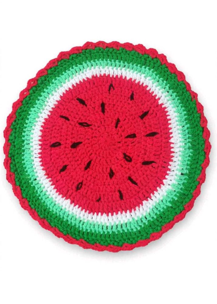 Watermelon Crochet placemat