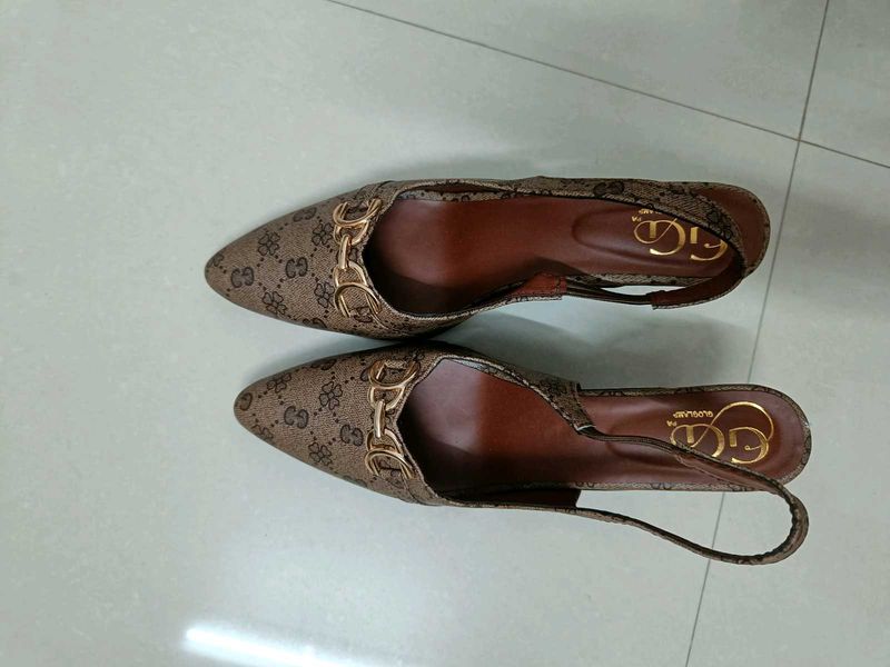 Classic Monogram Slingback Pumps