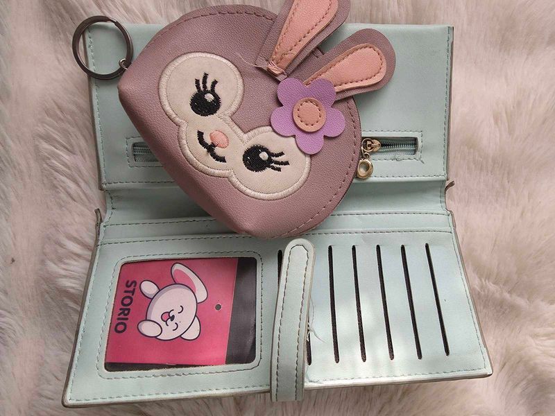 🐰2 pieces Cute Bunny Wallet🐰