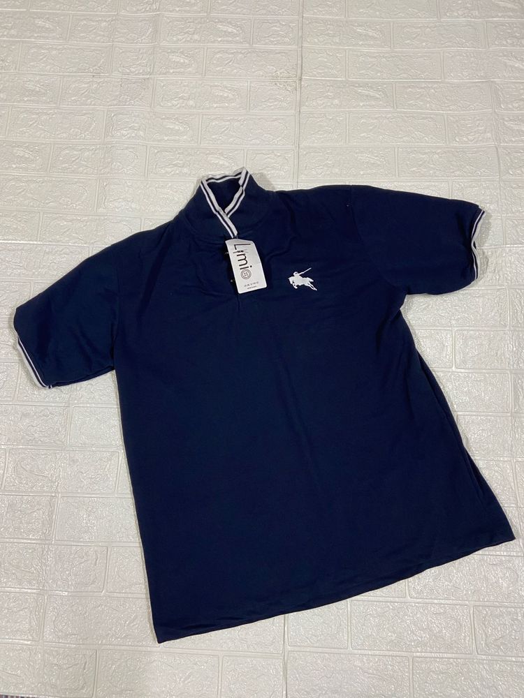 Men's Navy Blue Polo Shirt