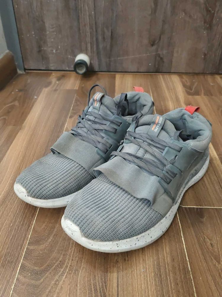 Red Tape Men's Stylish Grey Sneakers