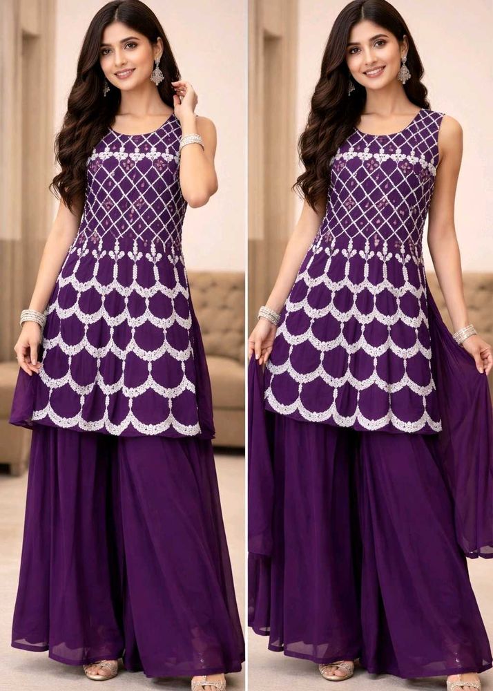 Elegant Embroidered Kurta Set