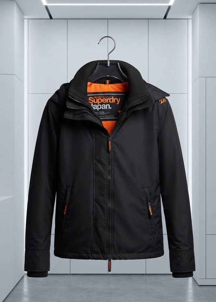 Superdry Japan Black Jacket