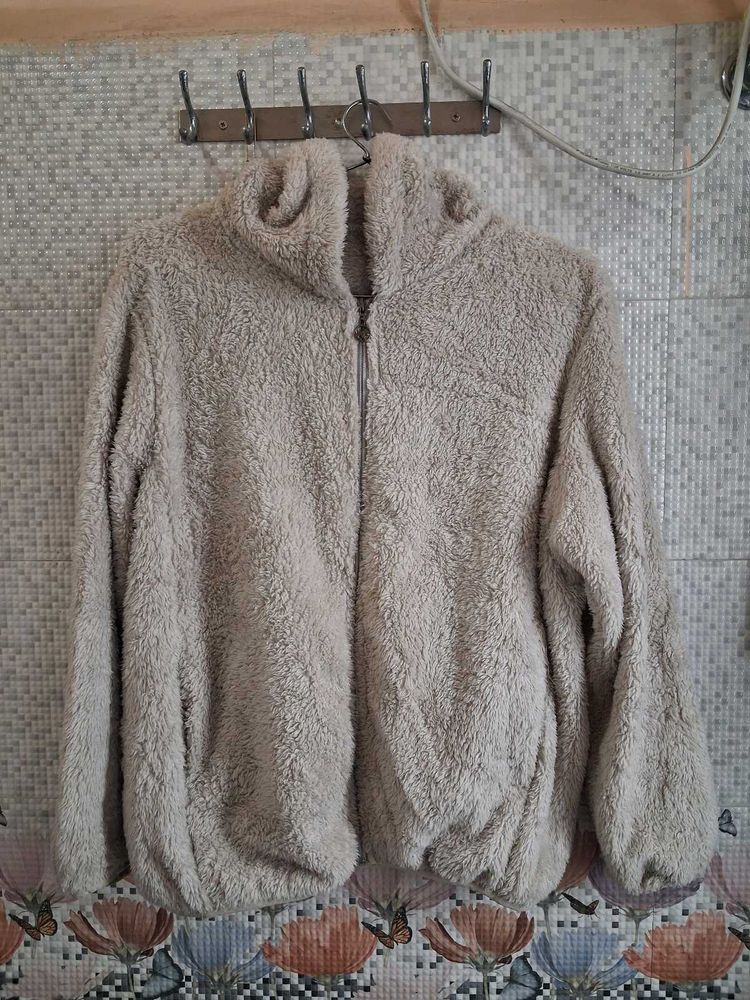 Cozy Fleece Zip-Up Jacket