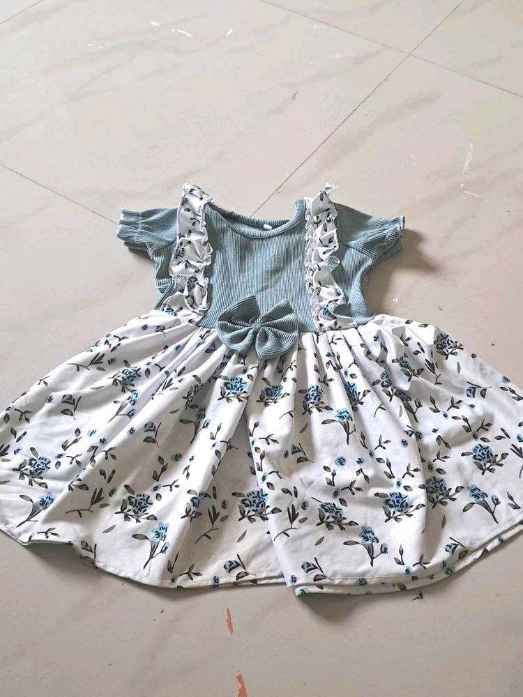 Cute Floral Baby Girl Dress