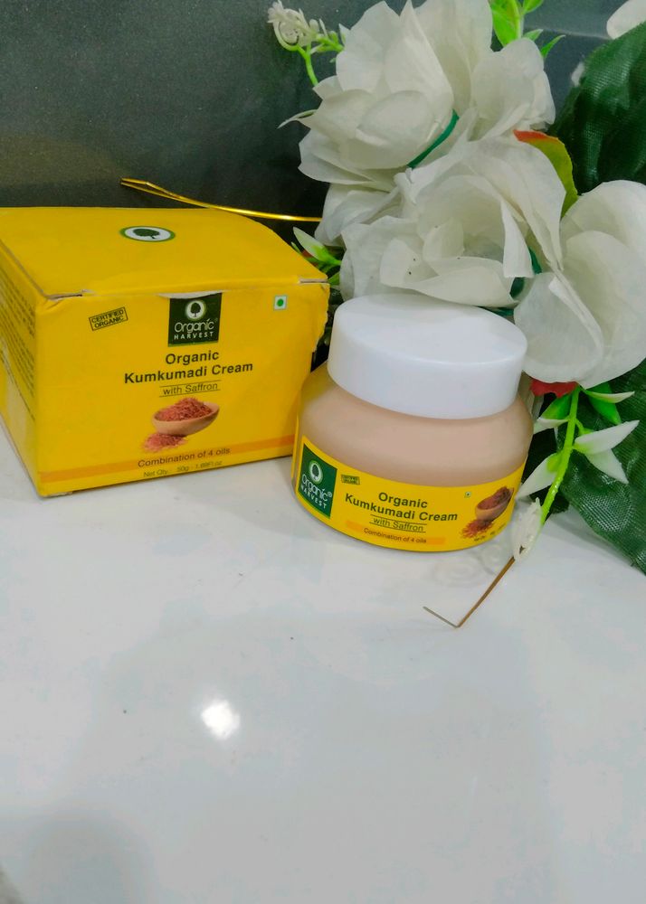 New Organic Kumkumadi Face Cream With Saffron