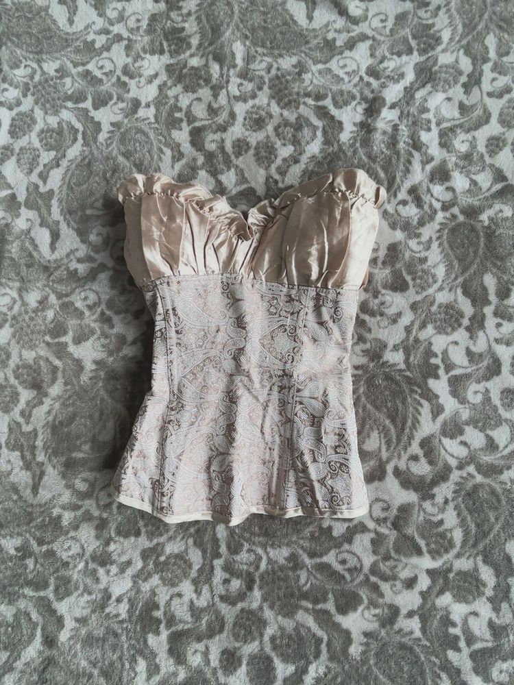 Elegant Lace Corset Top
